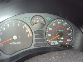 1992 MITSUBISHI 3000GT, 3.0L AUTO, COLOR SILVER, 153691